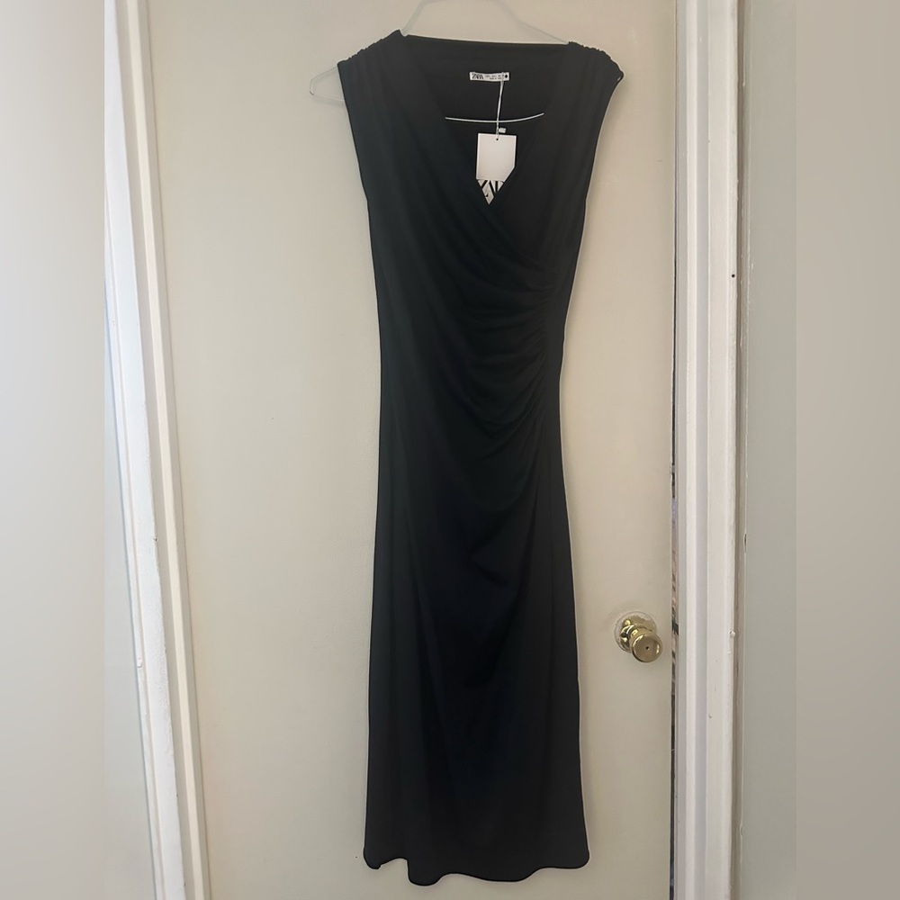 Zara black midi dress same as the grey